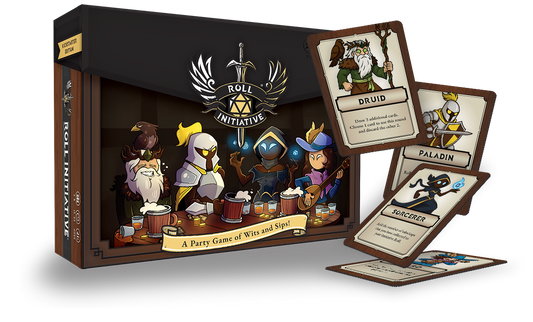 Roll Initiative | A Party Game of Wits and Sips! | Kickstarter Edition